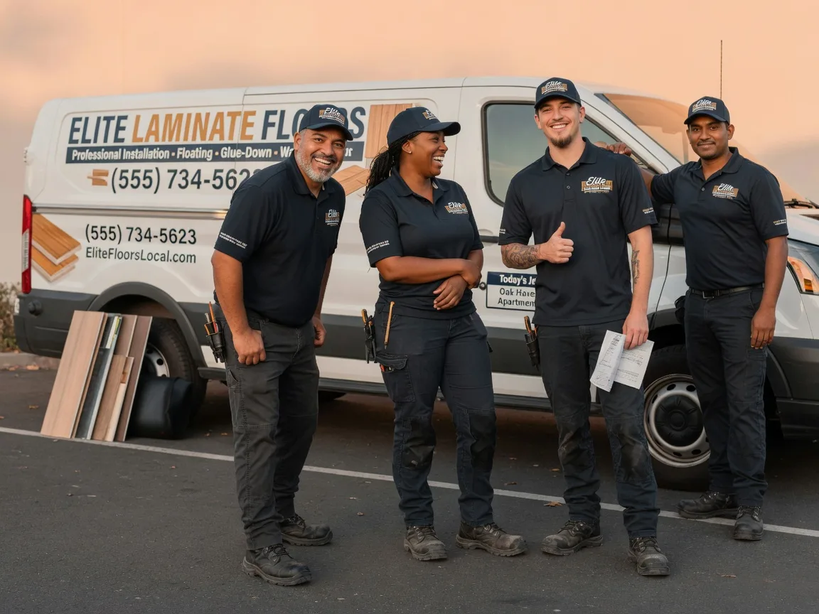 Laminate flooring installation company in Brutus, MI
